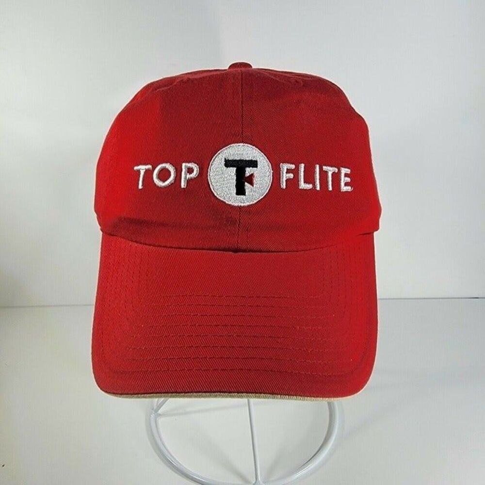 Top Flite Ball Cap Hat Adjustable Baseball - Picture 1 of 5